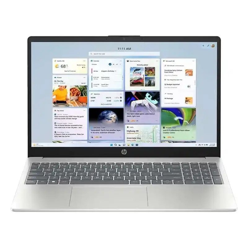 HP PC Portable 15-fd0082nf NoteBook - 15,6" - Intel® N-series N200 - Intel® UHD - 8 Go RAM - 128 Go UFS