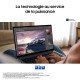 Samsung PC Galaxy Book4 - côté i5 - 8GB RAM - 256 GB NVMe SSD Stockage 15,6" Windows 11 (NP750XGK-KG2)