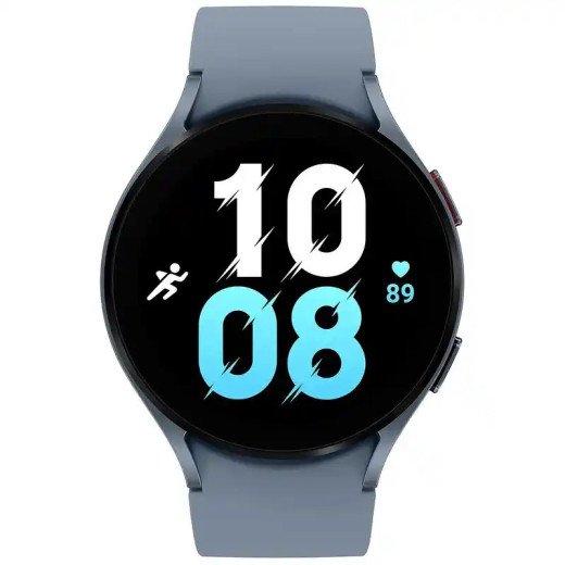 Samsung Galaxy Watch5 (44 mm) (HxLxP, mm)  43,3 x 44,4 x 9,8 millimètres bleu
