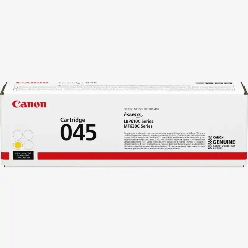 Canon 045Y Cartouche de toner jaune rentable et fiable, i-SENSYS LBP611Cn-  i-SENSYS MF635Cx