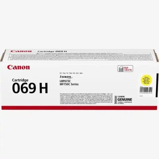 Canon 069H Cartouche de toner jaune bon rendement i-SENSYS MF752Cdw i-SENSYS LBP673Cdw.
