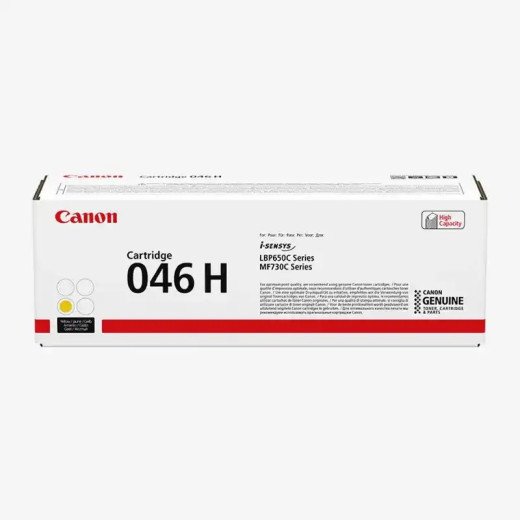 Canon 046HCartouche de toner jaune haut rendement i-SENSYS LBP653Cdw ,i-SENSYS MF735Cx.