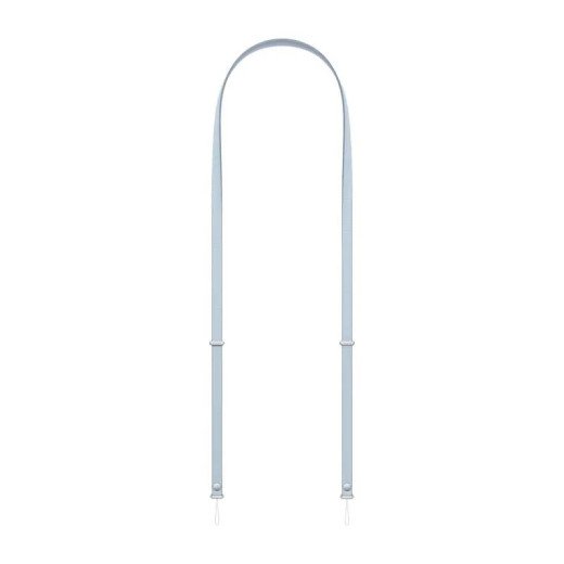 Apple Bandoulière pour iPhone - Signé Apple - Longueur maximale : 208 cm - Longueur minimale : 108 cm -  Bleu clair