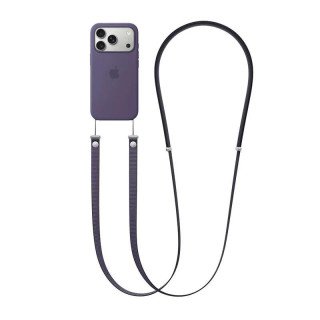 Apple Bandoulière pour iPhone - Signé Apple - Longueur maximale : 208 cm - Longueur minimale : 108 cm - Violet