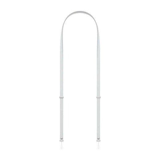 Apple Bandoulière pour iPhone - Signé Apple - Longueur maximale : 208 cm - Longueur minimale : 108 cm - Gris clair