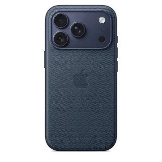 Apple Coque en tissage technique avec MagSafe pour iPhone 17 Pro - Signé Apple - Polyester 100 % recyclé - Bleu