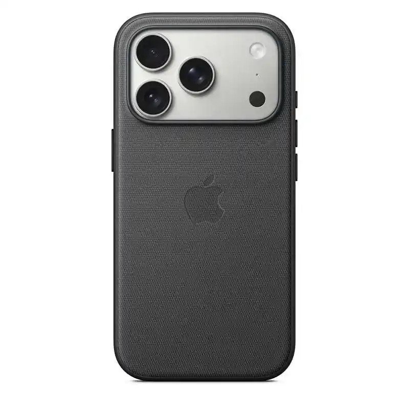 Apple Coque en tissage technique avec MagSafe pour iPhone 17 Pro - Signé Apple - Polyester 100 % recyclé - Noir