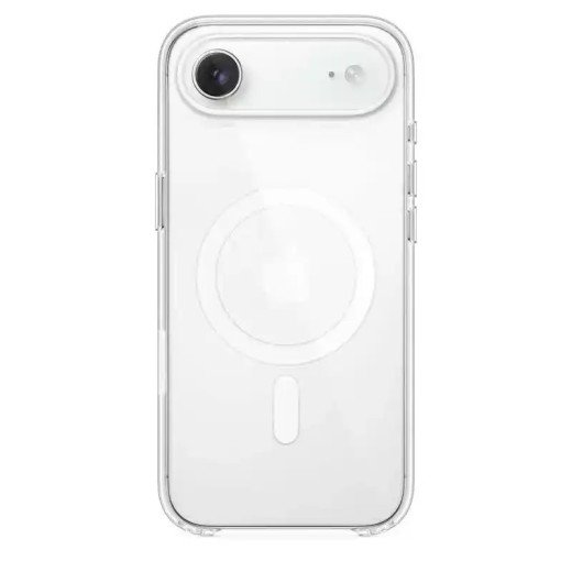 Apple Coque Translucide ultra-fine avec MagSafe pour iPhone Air - Signé Apple - Certifié Qi2.2 - Givre