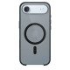 Apple Coque Translucide ultra-fine avec MagSafe pour iPhone Air - Signé Apple - Certifié Qi2.2 - Ombre