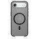 Apple Coque Translucide ultra-fine avec MagSafe pour iPhone Air - Signé Apple - Certifié Qi2.2 - Ombre
