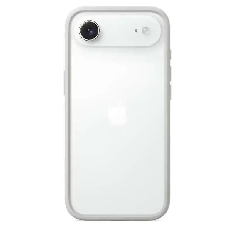 Apple Coque Bumper pour iPhone Air - Signé Apple - Contre les chocs et les rayures - polycarbonate - Gris clair