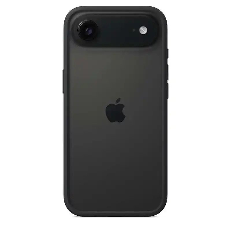 Apple Coque Bumper pour iPhone Air - Signé Apple - Contre les chocs et les rayures - polycarbonate - Noir