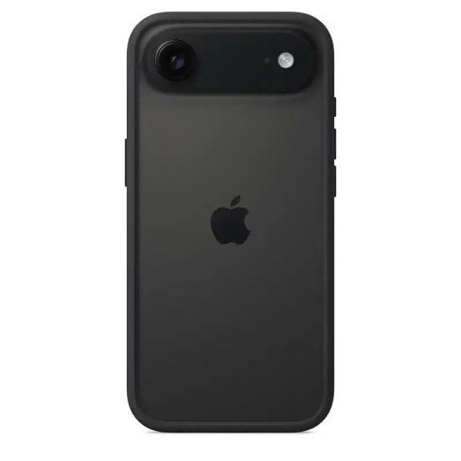 Apple Coque Bumper pour iPhone Air - Signé Apple - Contre les chocs et les rayures - polycarbonate - Noir