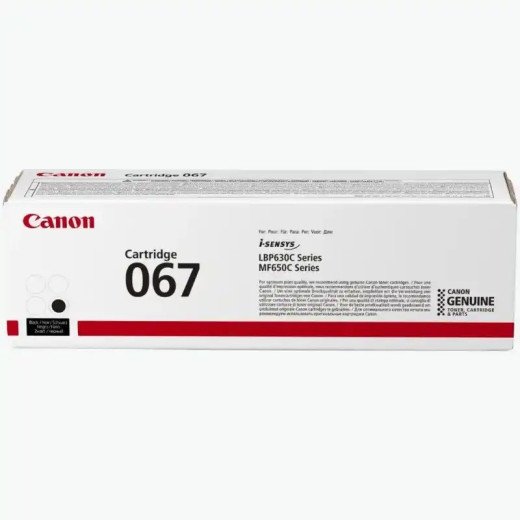 Canon 067 Cartouche de toner noir  bon rendement et fiable LBP631Cw- LBP633Cdw -