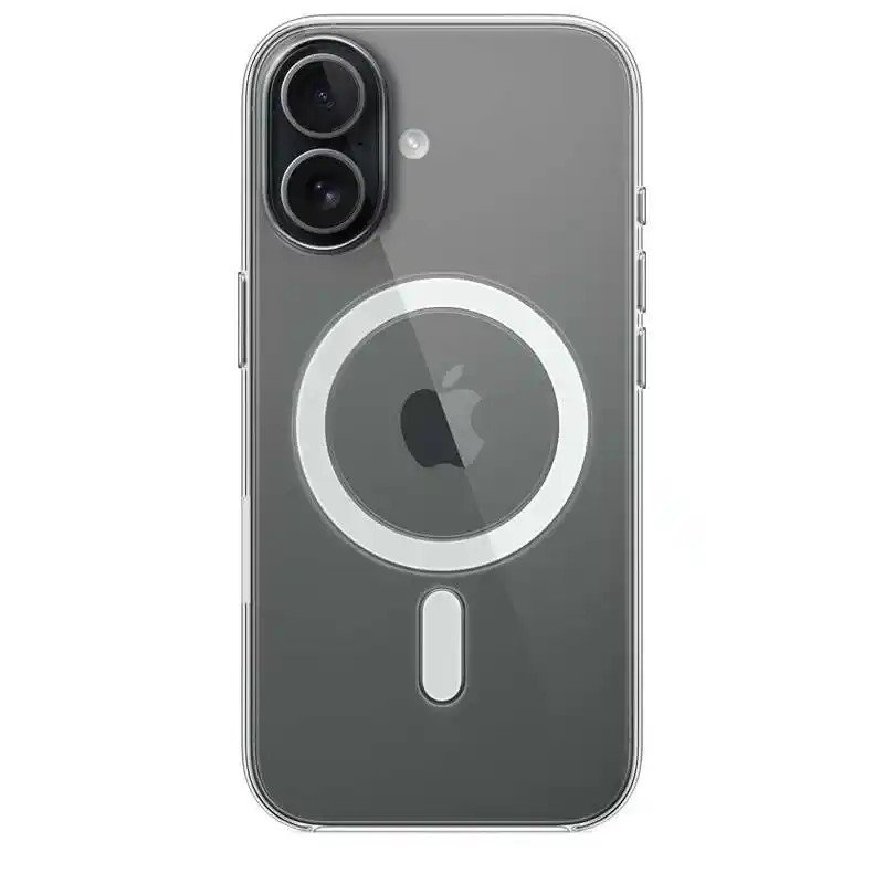 Apple Coque transparente avec MagSafe pour iPhone 17 - Signé Apple - Certifié Qi2.2 - Anti‑rayures - Polycarbonate