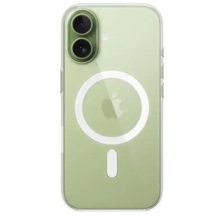 Apple Coque transparente avec MagSafe pour iPhone 17 - Signé Apple - Certifié Qi2.2 - Anti‑rayures - Polycarbonate