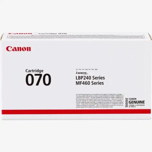Canon 070 Cartouche de toner noir  bon rendement et authentique. i-SENSYS MF465dw -