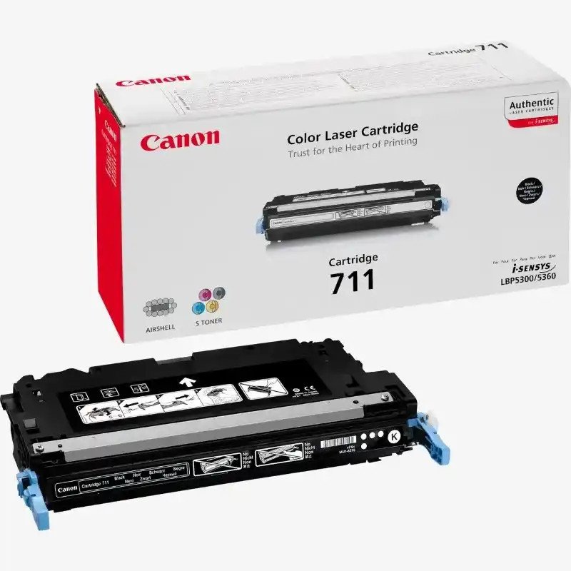 Canon 711BK Cartouche de toner noir bon rendement i-SENSYS MF9220Cdn - LBP5300