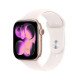 Apple Watch Series 11 GPS + Cellulaire - 46 mm - Aluminium Or rose - Bracelet Sport Rose M/L - WatchOS 26