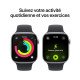 Apple Watch Series 11 GPS + Cellulaire - 46 mm - Aluminium Gris sidéral - Bracelet Sport Noir M/L - WatchOS 26