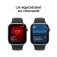 Apple Watch Series 11 GPS + Cellulaire - 46 mm - Aluminium Gris sidéral - Bracelet Sport Noir M/L - WatchOS 26