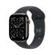 Apple Watch Series 11 GPS + Cellulaire - 46 mm - Aluminium Noir de jais - Bracelet Sport Noir M/L - WatchOS 26