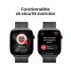 Apple Watch Series 11 5G LTE GPS + Cellulaire - 46 mm - Boitier Titane Ardoise - Bracelet Milanais M/L - WatchOS 26