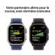 Apple Watch Ultra 3 5G-LTE GPS + Cellulaire - 49 mm - Titane Noir - Bracelet Océan Noir - WatchOS 26