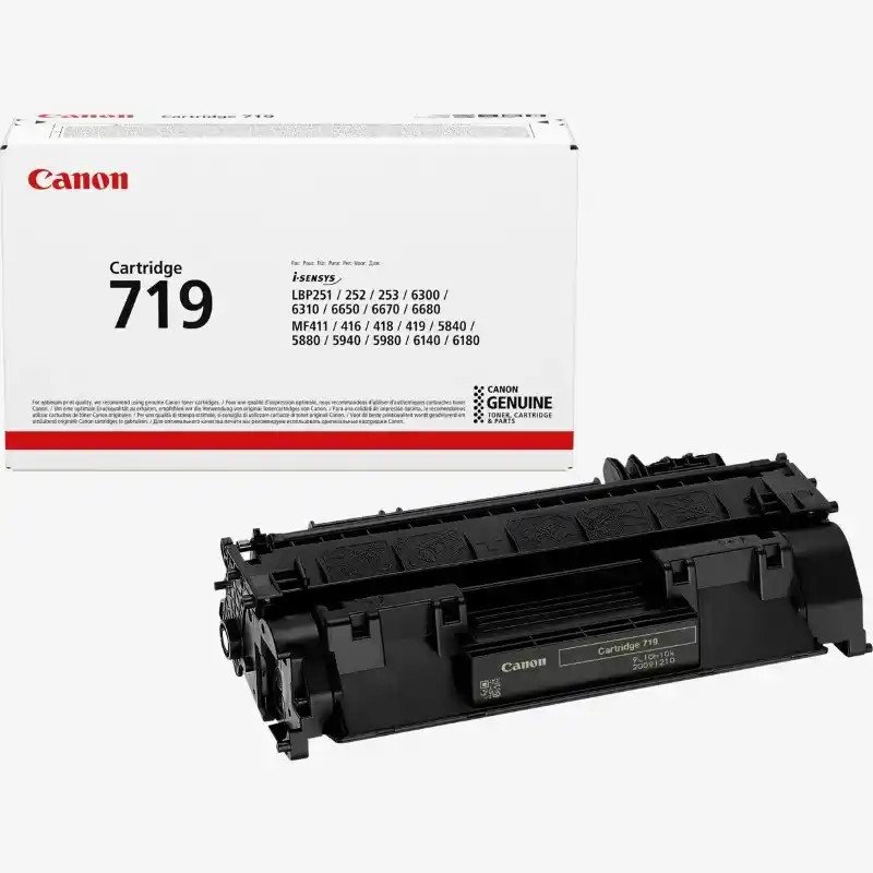 Canon 719 Cartouche toner Imprimez environ 2 100 pages avec une  cartouche