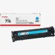 Canon 716C Cartouche toner cyan Imprimez  1 500 pages avec une cartouche.