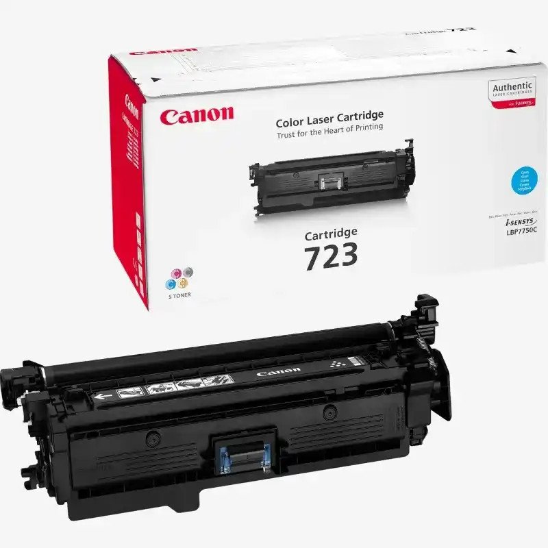 Canon 723C Cartouche toner cyan Imprime 8 500 pages  avec une cartouche.