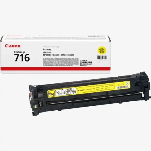 Canon 716Y Cartouche toner jaune i-SENSYS MF8080Cw i-SENSYS LBP5050