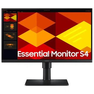 Samsung Écran PC 24" LED Full HD 1080p - 1920 x 1080 pixels - 5 ms (gris à gris) - 100 Hz -  Pivot - Noir