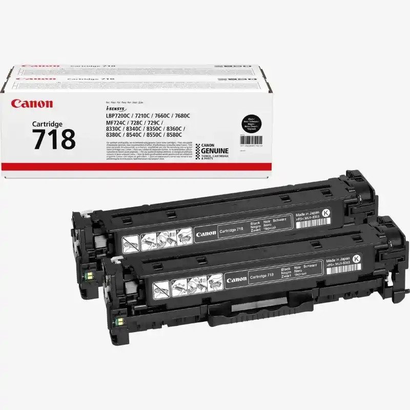 Canon 718VP Cartouche toner noir i-SENSYS MF8580Cdw i-SENSYS MF729Cx haute qualité
