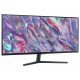 Samsung 34 LED -  3440 x 1440 pixels - 5 ms (niveaux de gris) - Format 21/9 - Panneau VA - HDR-  Noir