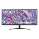 Samsung 34 LED -  3440 x 1440 pixels - 5 ms (niveaux de gris) - Format 21/9 - Panneau VA - HDR-  Noir