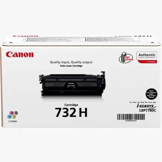 Canon 732H Cartouche toner noir haute qualité et authentique i-SENSYS LBP7780C.x