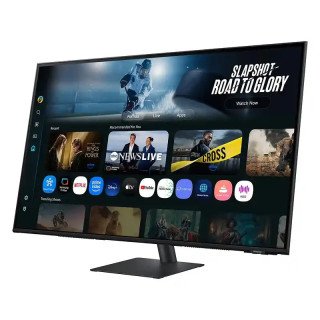 Samsung Écran PC 43" LED - 4K - 3840 x 2160 pixels - 4 ms (gris à gris) - HDR10 - Wi-Fi/Bluetooth - Noir