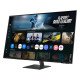 Samsung Écran PC 43" LED - 4K - 3840 x 2160 pixels - 4 ms (gris à gris) - HDR10 - Wi-Fi/Bluetooth - Noir