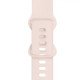 SAMSUNG Bracelet Samsung Galaxy Watch Active 2 40mm en Silicone Lisse durable Rose Largeur : 20mm