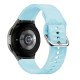 Samsung Bracelet Silicone Galaxy Watch 5  5 Pro  4  Texturé Losange apportant style et élégance Bleu
