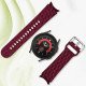 Samsung Bracelet   Galaxy Watch 5  5 Pro  4 Avizar en   Silicone durable Texturé Losange Lie de vin