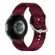 Samsung Bracelet   Galaxy Watch 5  5 Pro  4 Avizar en   Silicone durable Texturé Losange Lie de vin