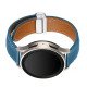 Samsung Bracelet Galaxy Watch 5,5 Pro,4  en Cuir Fermoir Boucle Magnétique Confortable bleu