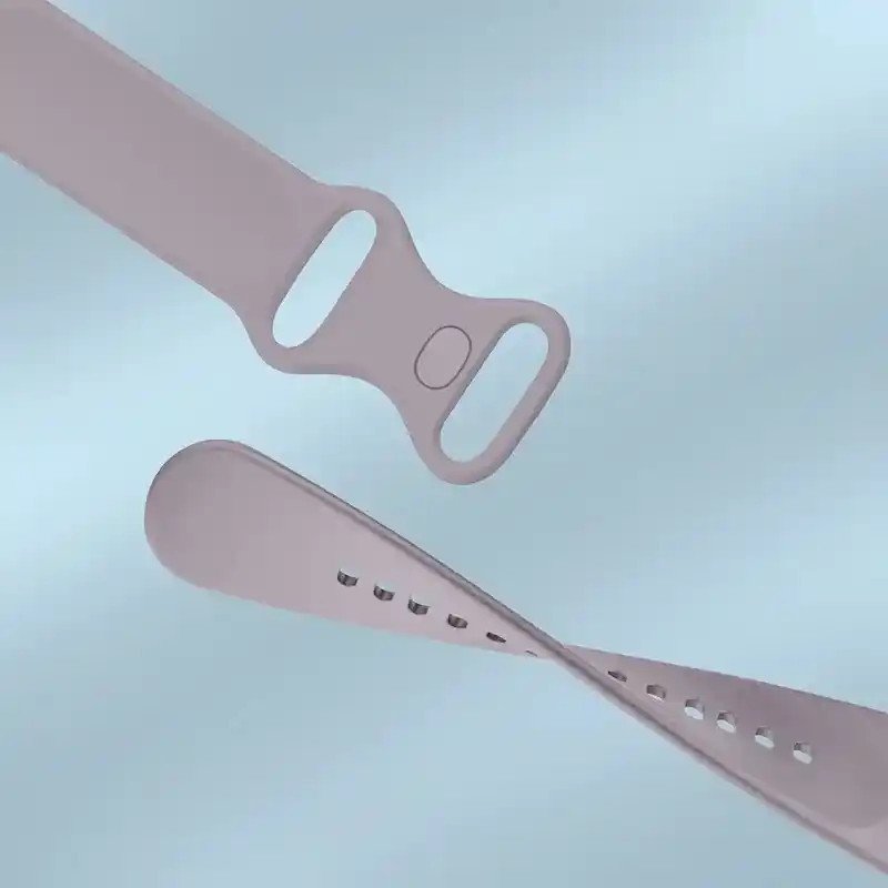 Samsung Bracelet Samsung Galaxy Watch Active 2 40mm en Silicone   Lisse et durable Avizar  Lavande