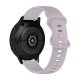 Samsung Bracelet Samsung Galaxy Watch Active 2 40mm en Silicone   Lisse et durable Avizar  Lavande