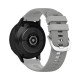 Samsung Bracelet Samsung Galaxy Watch Active 2 40mm en Silicone Texturé Avizar  Gris  Largeur : 20mm