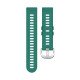 Samsung Bracelet Galaxy Watch Active 2 en Silicone 40mm Avizar design Texturé Vert Foncé