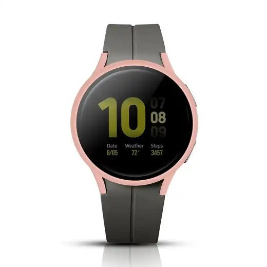 Samsung Protection Galaxy Watch 5 coque résistante polycarbonate Verre Trempé , 40mm  rose gold