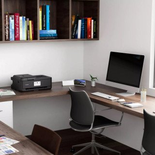 Canon imprimante PIXMA TS9550a, noir photo jet d'encre couleur multifonction A3 sans fil.